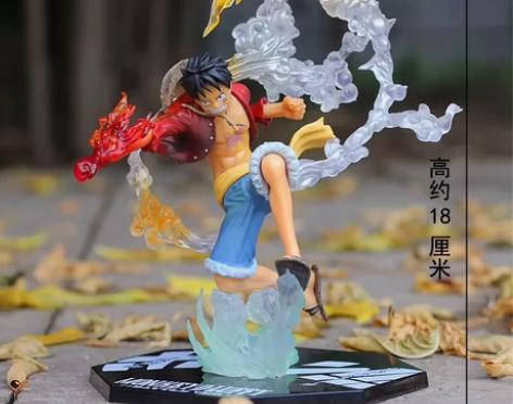 海贼王手办模型，火拳路飞，前女友送的，现在...