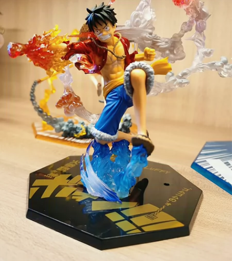 海贼王路飞火拳手办出，祖国版 感兴趣的话点...