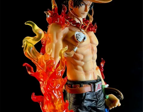 【海贼王】火拳艾斯 梦幻艾斯超大号双头雕4...