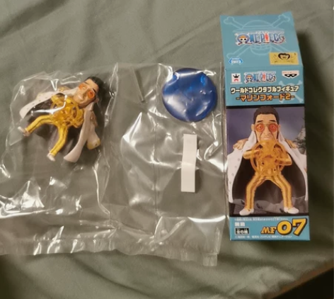 海贼王wcf 黄猿 三大将 金猫 拆盒未拆...