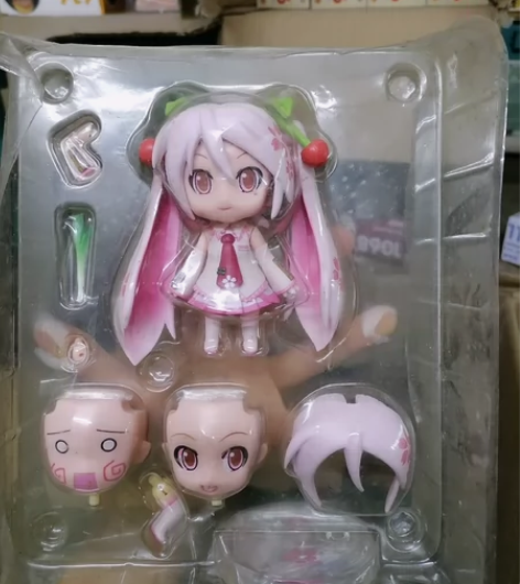 GSC粘土人 樱花初音动漫手办 ob11配...