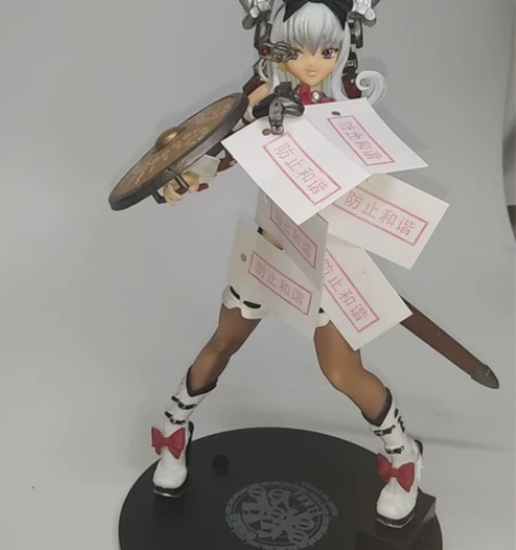 手办实拍 不知道具体名字 少女剑士 轮转科...