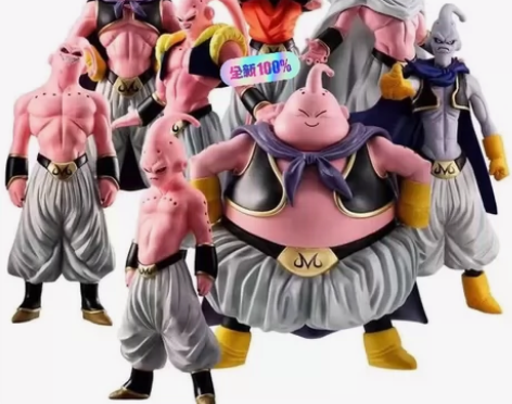 七龙珠 8款 魔人布欧 公仔 胖布欧 手办...
