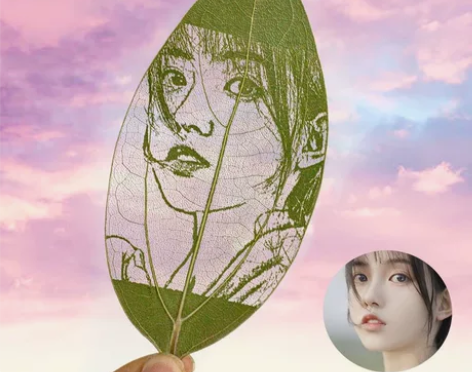 家居摆件叶雕七夕情人节生日礼物女生送女朋友...