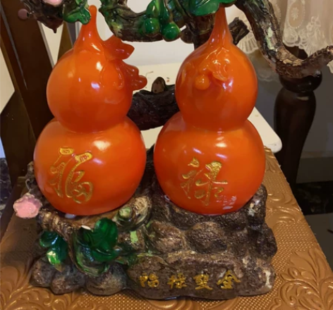 福禄摆件高40左右 宽30左右 感兴趣的话...