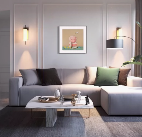 x杨媛媛 签名限量客厅卧室背景墙挂画现代装...