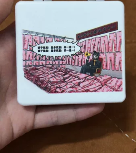 明日方舟 老鲤 自制同人小镜子~世界名画老...