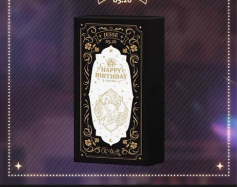 【出】夏鸣星2021生日 原价礼盒徽章色纸...