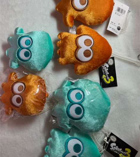 【现货】喷射战士3小零钱包挂件乌贼章鱼sp...