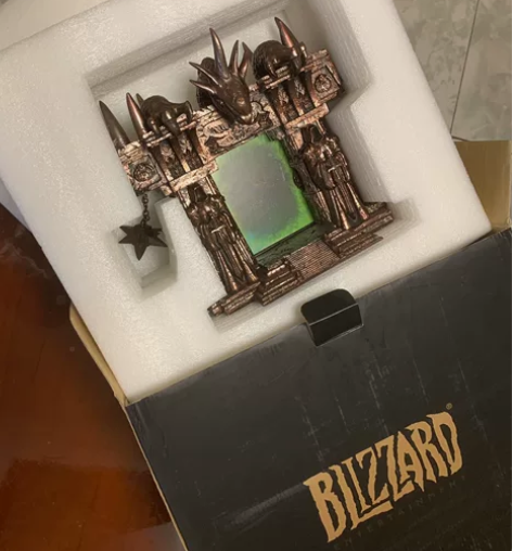 暴雪正版 魔兽世界 黑暗之门 全新仅拆 成...