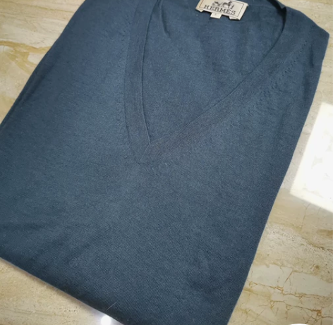 Hermes 爱马仕 藏蓝色  尺码L码 ...