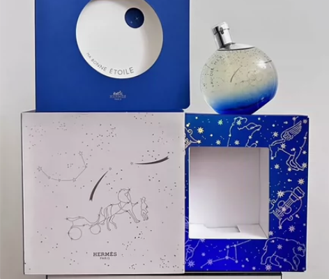 绝版爱马仕橘彩星光马车限量香水100ml ...