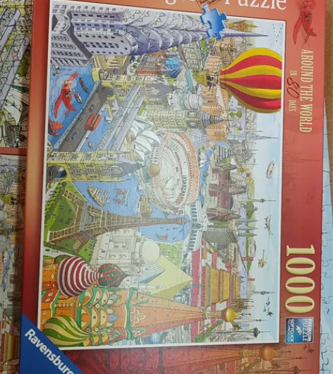 环游世界80天 睿思 全新拼一次 1000...