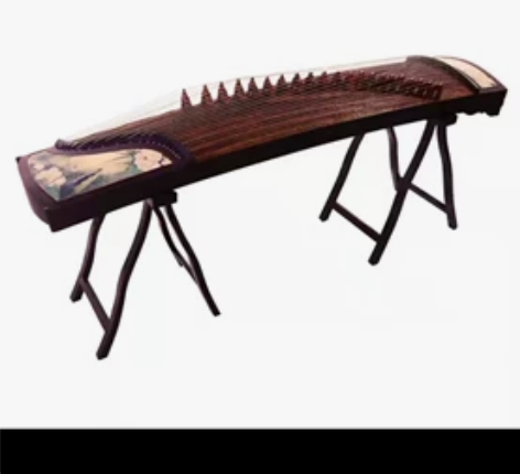 全新古筝转卖，实木紫檀木，绯荷国画款。仅限...