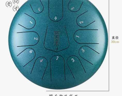 鲁儒空灵鼓初学者莲花鼓推荐款13音15音钢...