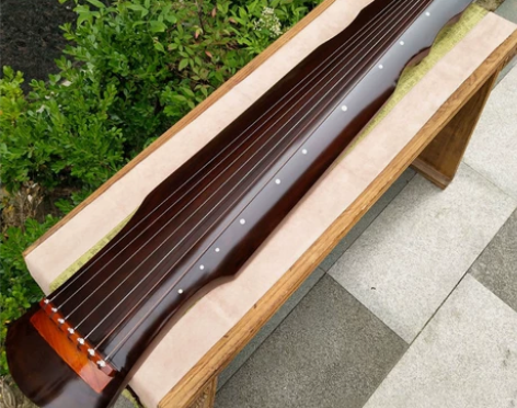 伏羲式老桐木古琴乐器七弦琴初学者考级演奏古...