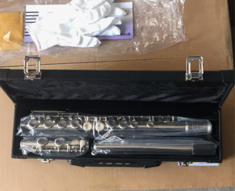 雅马哈211镀镍长笛乐器C调初学款学生款 ...