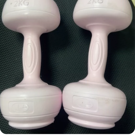 出2kg哑铃,本人进阶了,2kg太轻。买来...