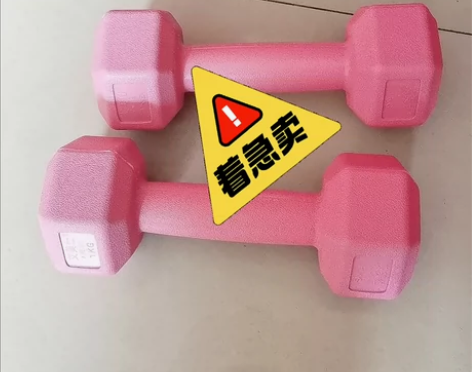 亏本处理！！全新女士哑铃1kg*2只，共4...