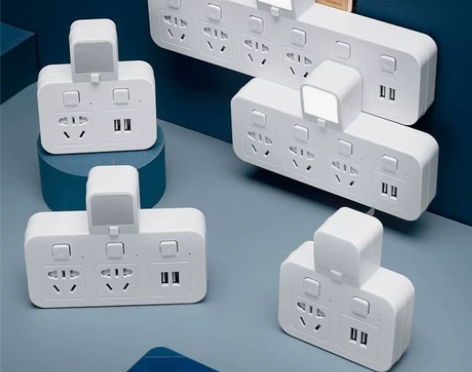 电商库存,处理高品质多功能转换器插座11元...