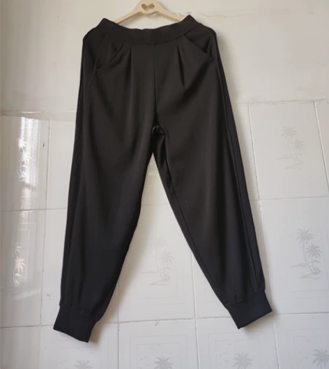 全新松紧腰双杠针织裤，针织裤，好裤子，内里...