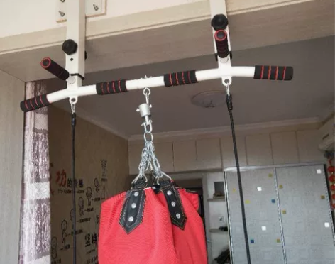 全新梁上引体向上支架 高度可调 载重100...