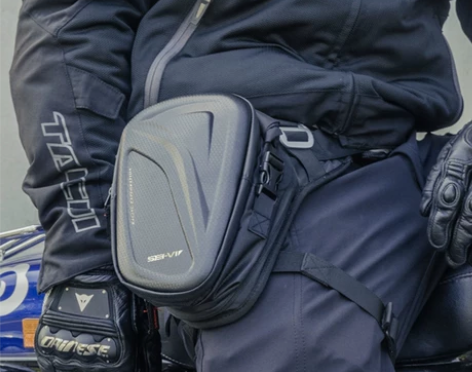 ?赛威摩托车腿包防水磁吸大容量机车斜挎包可...