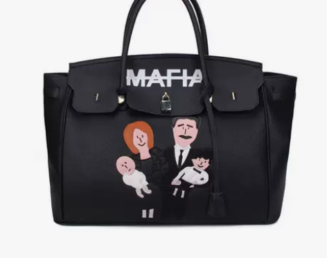 短途旅行包女黑手党潮大容量行李袋男运动健身...