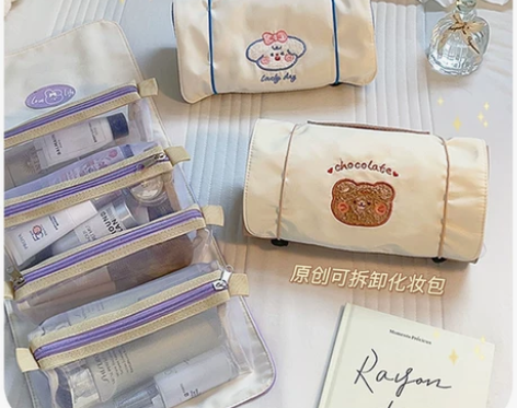 可爱化妆包女容量2023巨大懒人刷收纳洗漱袋