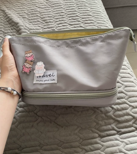 化妆包女新款高级超大容量ins小众便携手提...