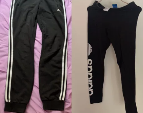 Adidas运动裤 休闲裤 两条 便宜出 ...