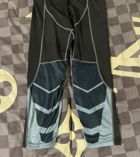 维动篮球紧身裤运动训练长裤男七分跑步健身衣...