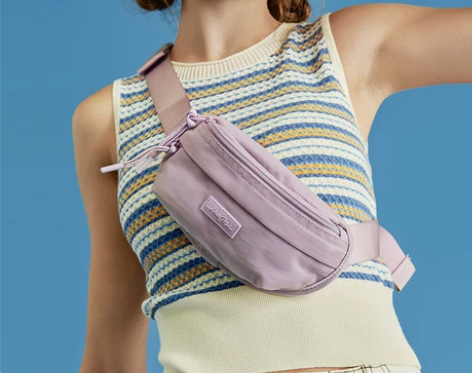 HOTSTYLE运动腰包女健身斜挎包胸前包...