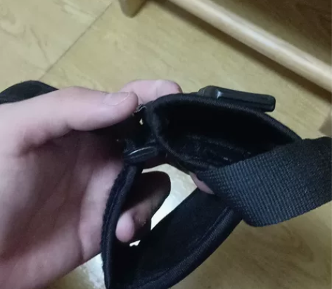 运动包 跑步时候放钱包重要物品，魔术贴和卡...
