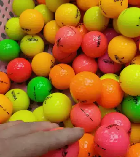 50颗 正品honma彩球 高尔夫球 二手...