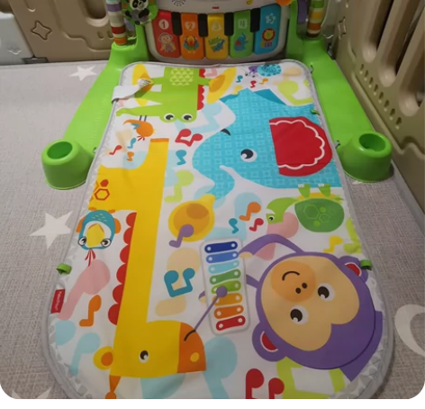 费雪脚踏健身器 宝宝大了不躺了 闲置出 包...