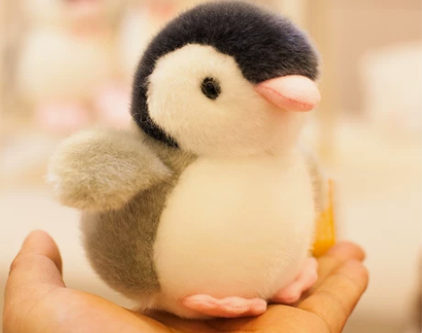 可爱超萌小企鹅公仔毛绒玩具玩布娃娃宝宝生日...