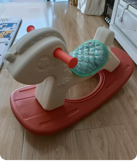 澳乐摇摇马，几乎全新，宝宝太小了不会坐，便...
