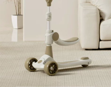 低价出澳乐儿童滑板车3-6-12岁二合一男...