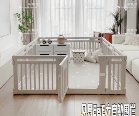 【全新正品包邮】贝易大自然宝宝游戏围栏防护栏婴儿童乐园客厅地...