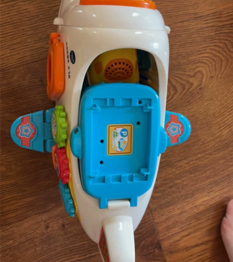 VTech伟易达正版神奇轨道车大飞机拼装变...