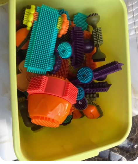 纽奇,鬃毛拼装玩具,2套,材质好,因为同时...