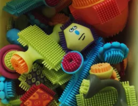 转卖 全新未拆正品纽奇鬃毛积木 开发大脑 ...