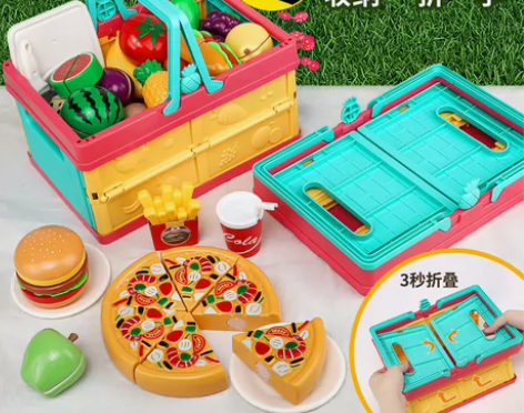 NUKied/纽奇切切乐宝宝过家家玩具蔬菜...