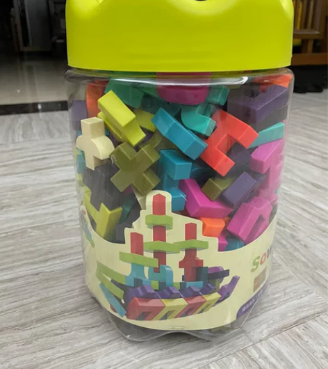 【亲子日价】纽奇儿童积木益智拼装玩具 男孩...