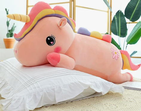独角兽公仔毛绒玩具可爱床上睡觉抱枕女生大号...