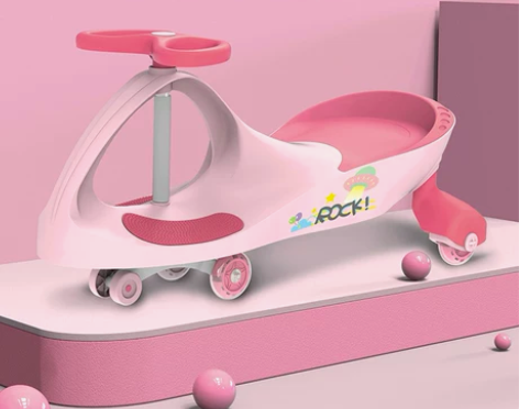 儿童扭扭车,防侧翻,男女孩宝宝静音万向轮车...