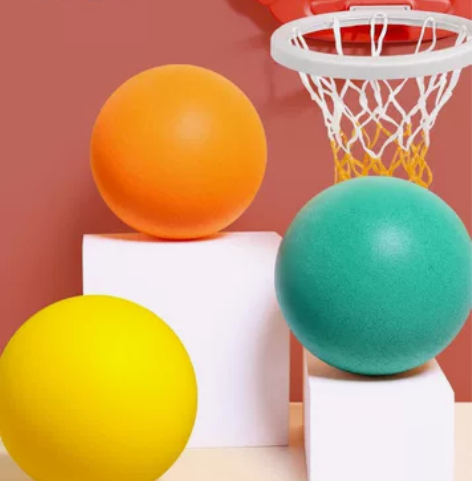 静音球静音拍拍球大号弹力篮球足球小皮球宝宝...