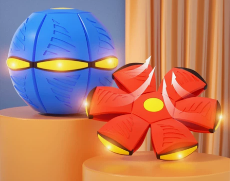 儿童玩具魔幻发光变形球网红爆款踩踩球脚踩弹...