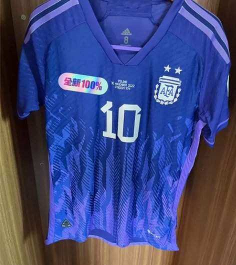 阿根廷客场对阵波兰世界杯决赛球衣 欧版 球...